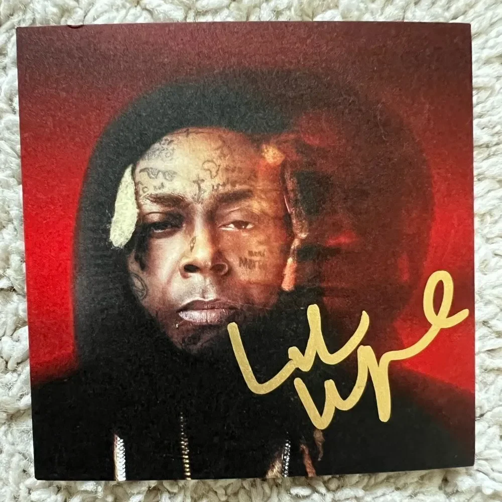 LIL WAYNE Tha Carter VI CD ALBUM WITH Signed AUTOGRAPH Art Card